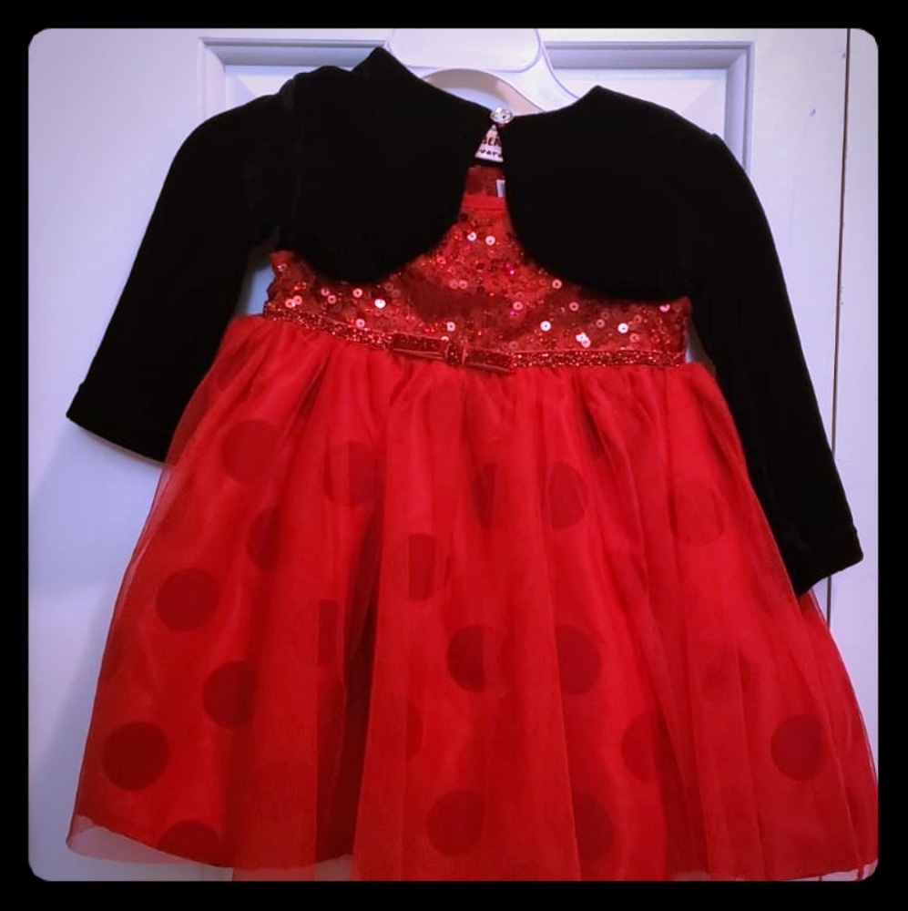Blueberi Boulevard Holiday frock (12 months)